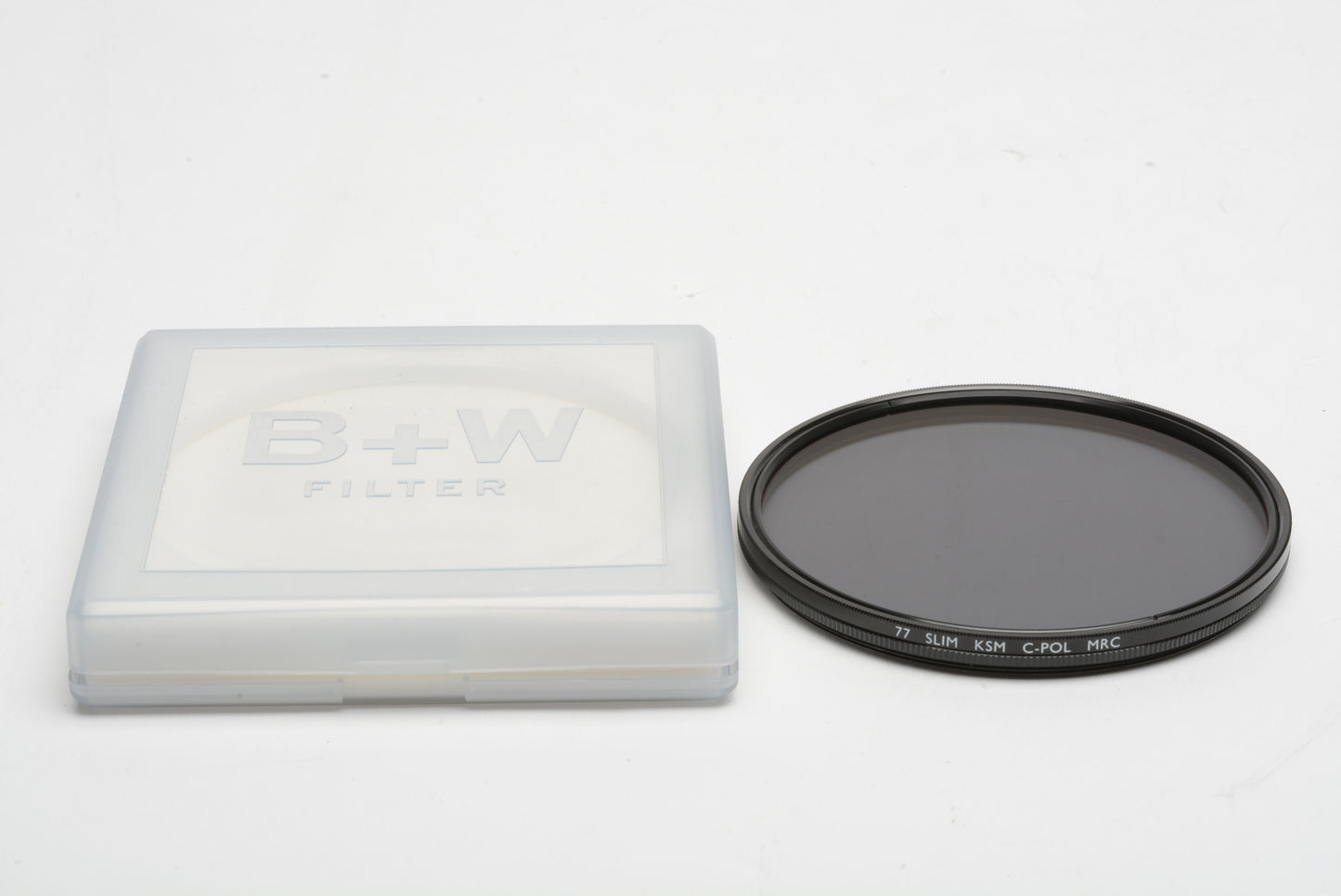 B+W 77 Slim KSM C-Pol MRC 77mm Circular Polarizing filter in jewel case