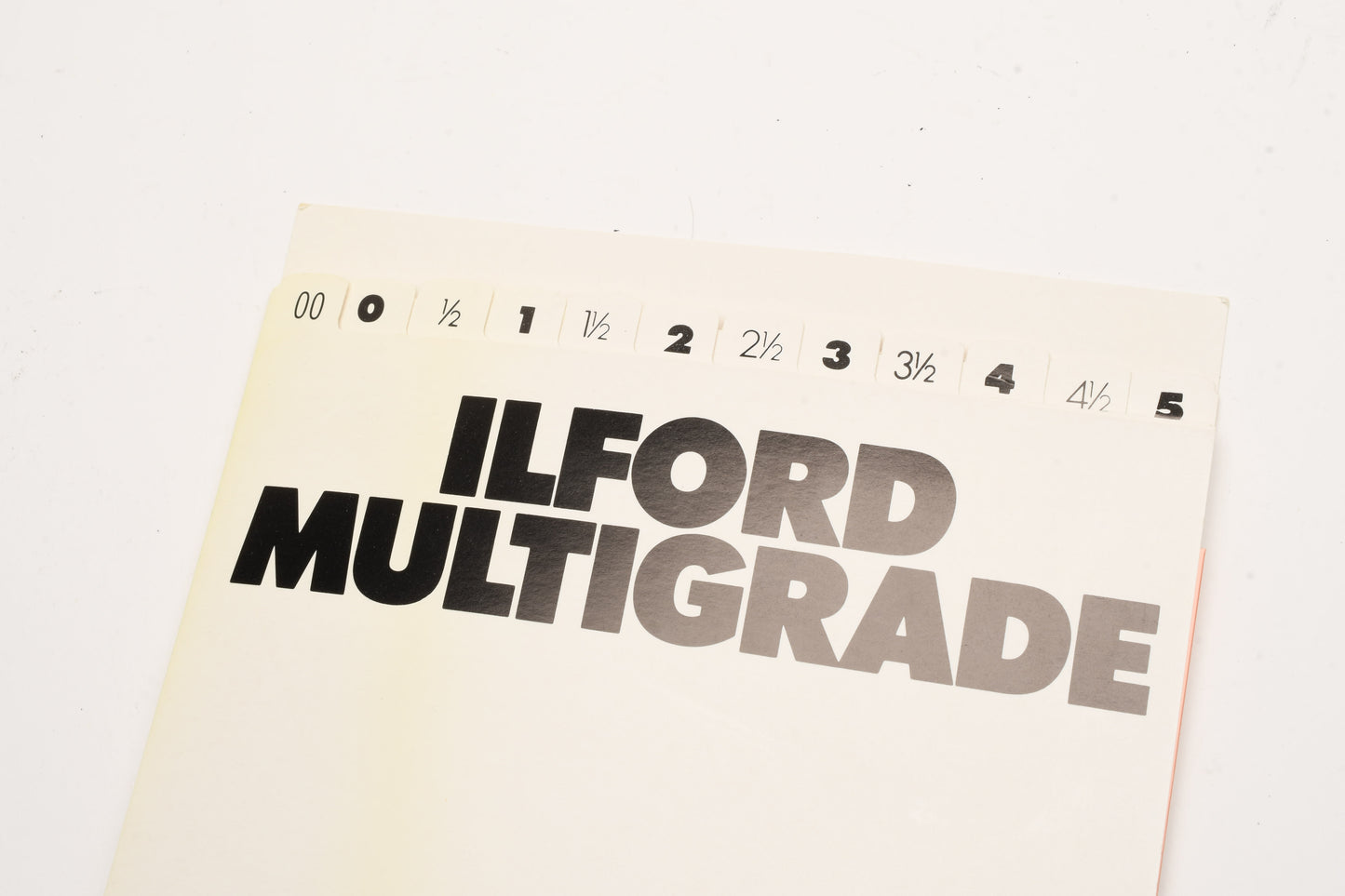 Ilford Multigrade 6x6" Contrast Printing Filters Set of 12, Very clean