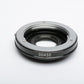 Scoptic Minolta MD to Canon EOS mount adapter, clean, w/Caps