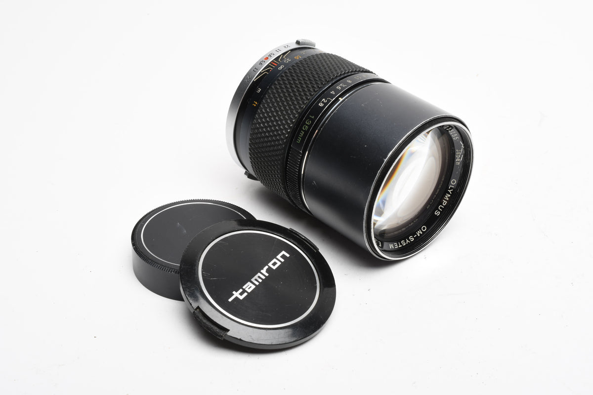 Olympus OM 135mm f2.8 lens, Bargain Condition, Good