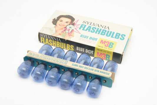 12X GE M3B Flashbulbs (Blue)