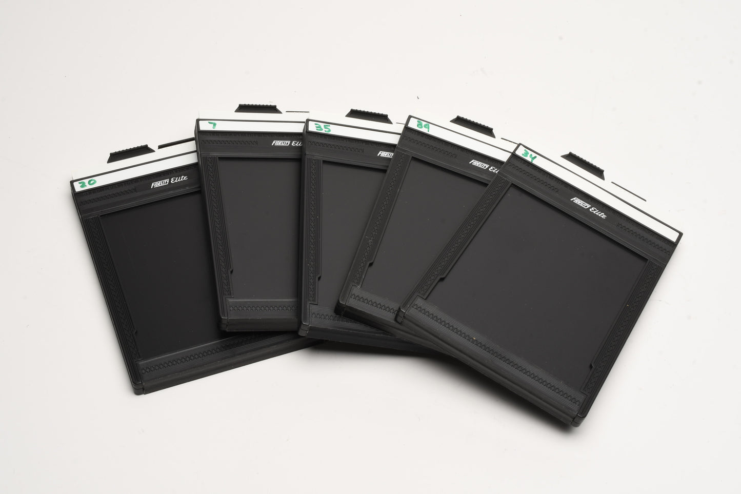 5X Fidelity Elite 4x5 sheet film holder, Great condition, Very clean
