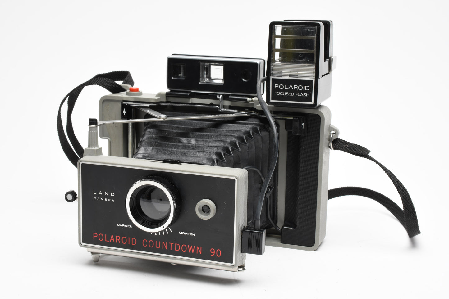Polaroid Countdown 90 Instant camera w/Flash, Vintage, nice & clean, works