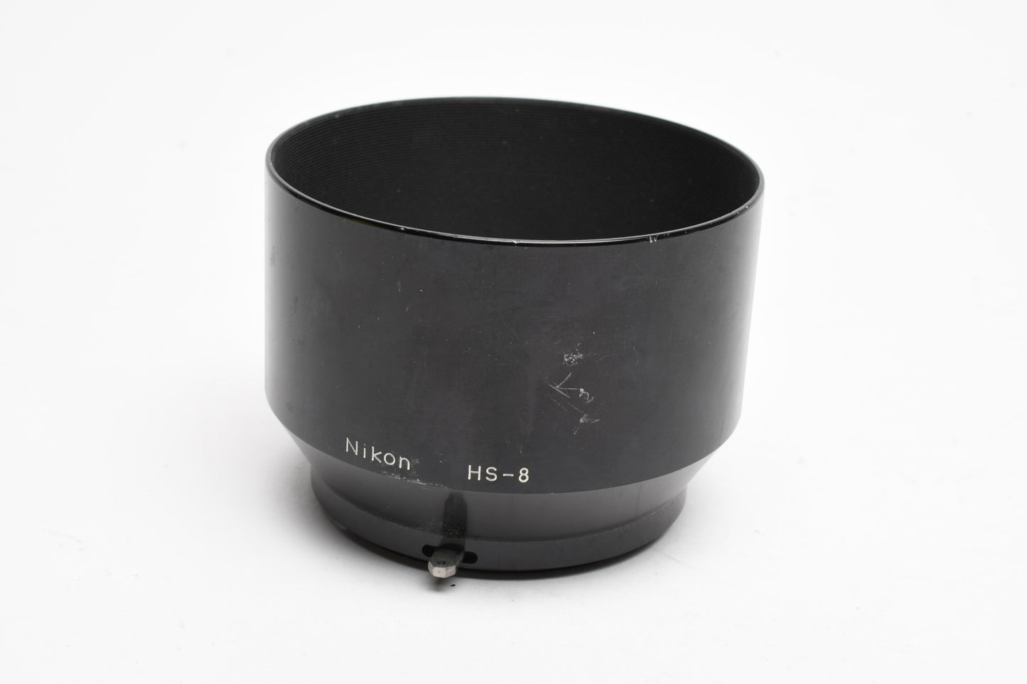Nikon HS-8 Metal Lens Hood Shade for 105mm F2.5, clean. *Read