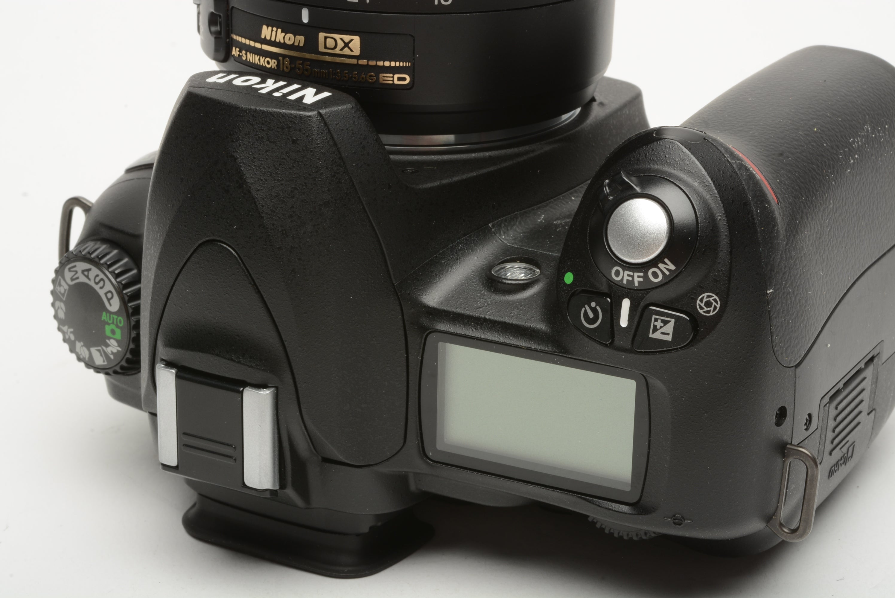 Nikon D50 DSLR body w/18-55mm f3.5-5.6G ED, 2batts, charger, +1GB