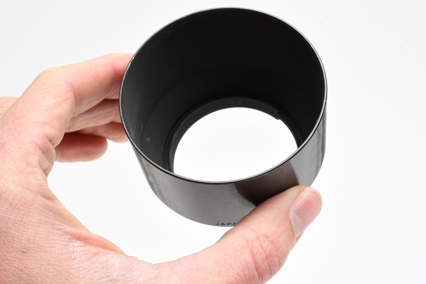 Nikon HS-8 Metal Lens Hood Shade for 105mm F2.5, clean. *Read