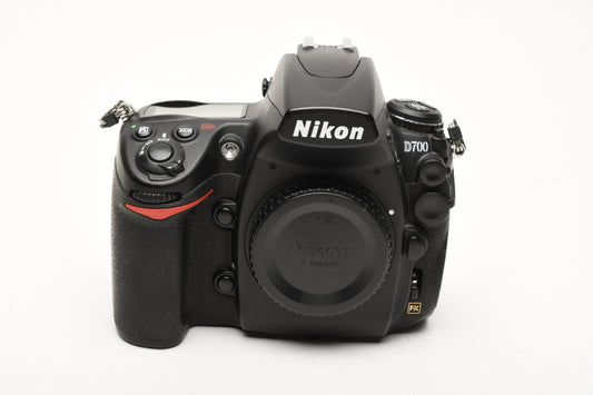 Nikon D700 DSLR Body w/batt+charger+CF Only 16,937 Acts, Clean, Boxed, USA
