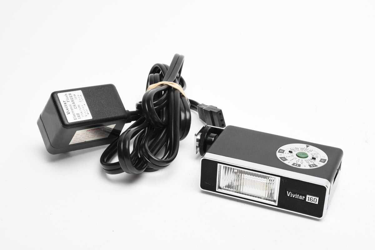 Vivitar 160 AC Powered flash, Tested, Good