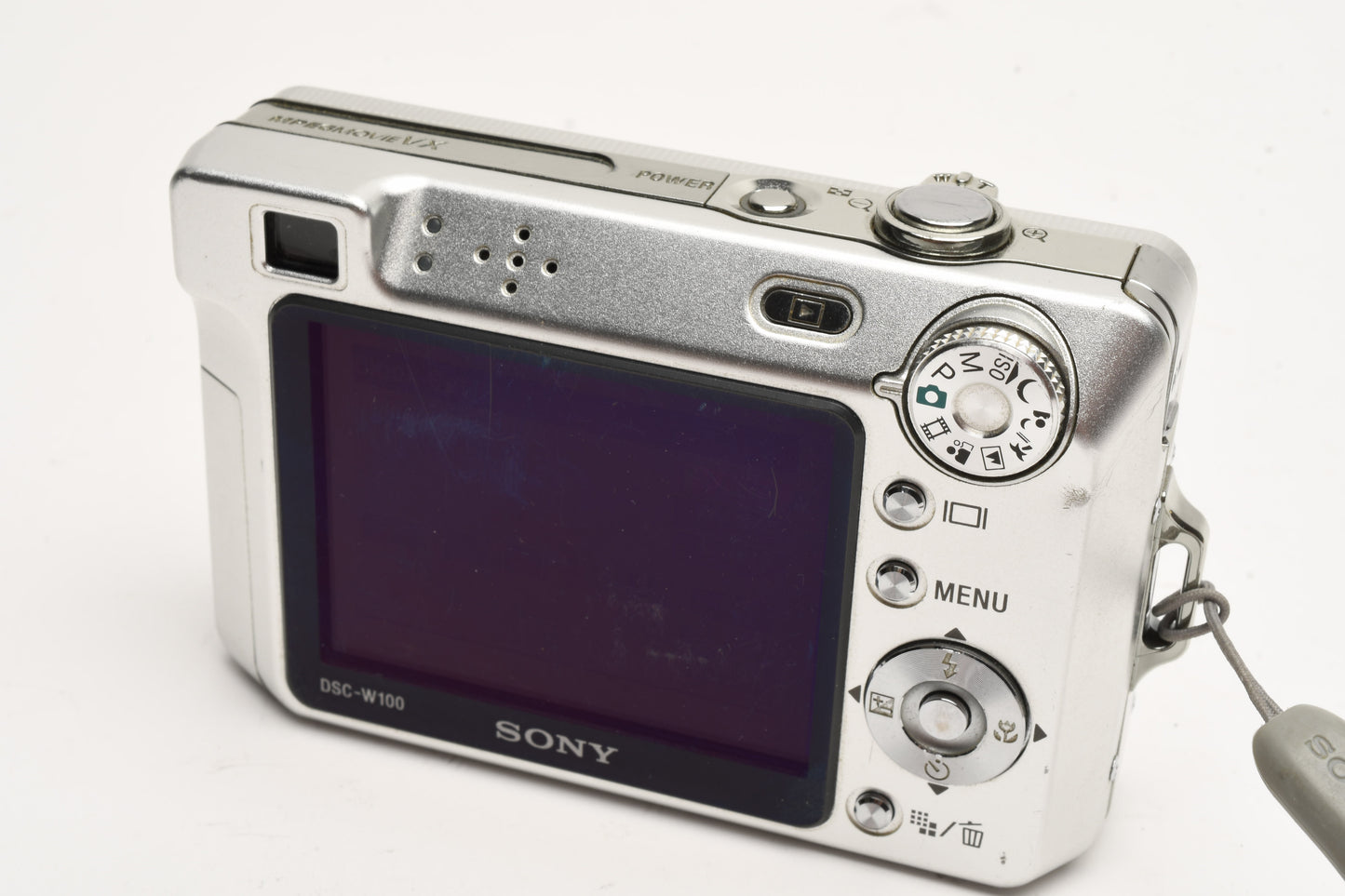 Sony DSC-W100 8.1MP Digital Point&Shoot camera, 2batts+charger, tested, boxed