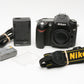 Nikon D90 DSLR body, batt, charger, strap, Only 4872 Acts, very clean, tested