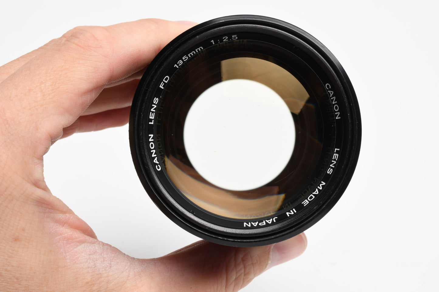 Canon FD 135mm f2.5 Telephoto Prime Portrait Lens, UV, Clean & Sharp