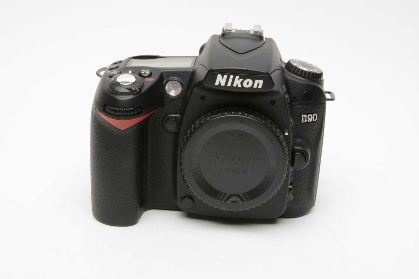 Nikon D90 DSLR body, batt, charger, strap, Only 4872 Acts, very clean, tested