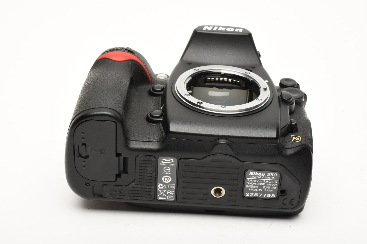 Nikon D700 DSLR Body w/batt+charger+CF Only 16,937 Acts, Clean, Boxed, USA