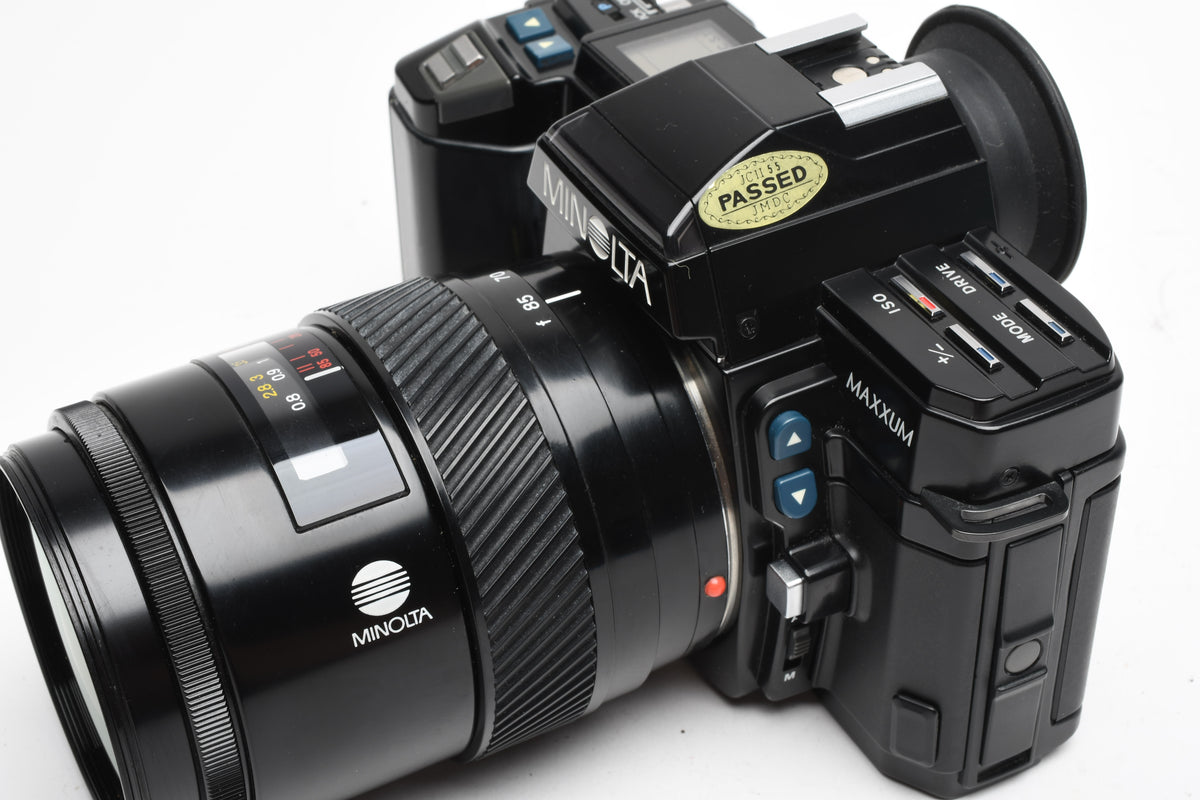 Minolta Maxxum 7000 35mm SLR w/AF 28-85mm Zoom, Tested, Cool!
