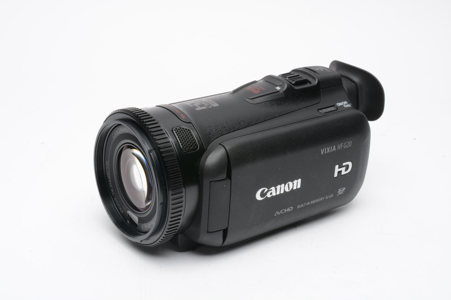 Canon HFG20 HD CMOS Pro Camcorder, batt+AC adapter, very nice, Tested