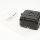 Hasselblad A12 Type III 6x6 120 Film Back Holder (Black) Mint-
