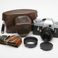 Leica Leicaflex w/Summicron 50mm f2 lens, hood, case, New seals, Great!
