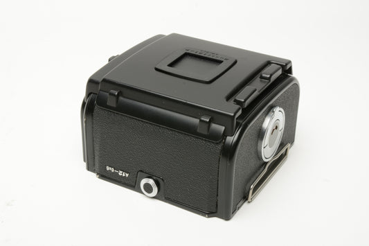 Hasselblad A12 Type III 6x6 120 Film Back Holder (Black) Mint-