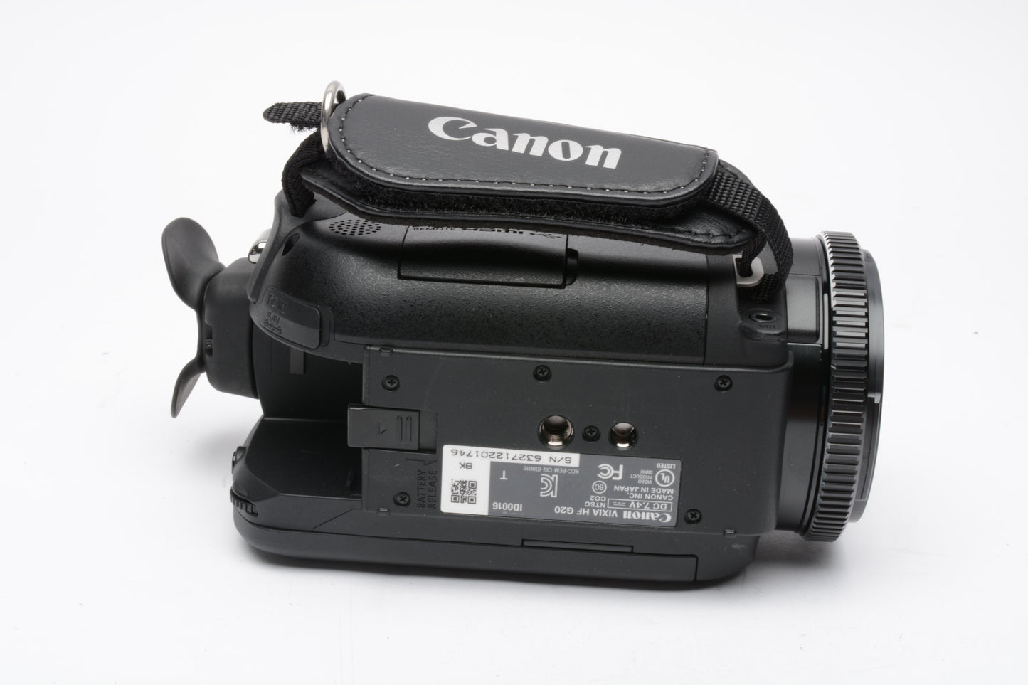 Canon HFG20 HD CMOS Pro Camcorder, batt+AC adapter, very nice, Tested