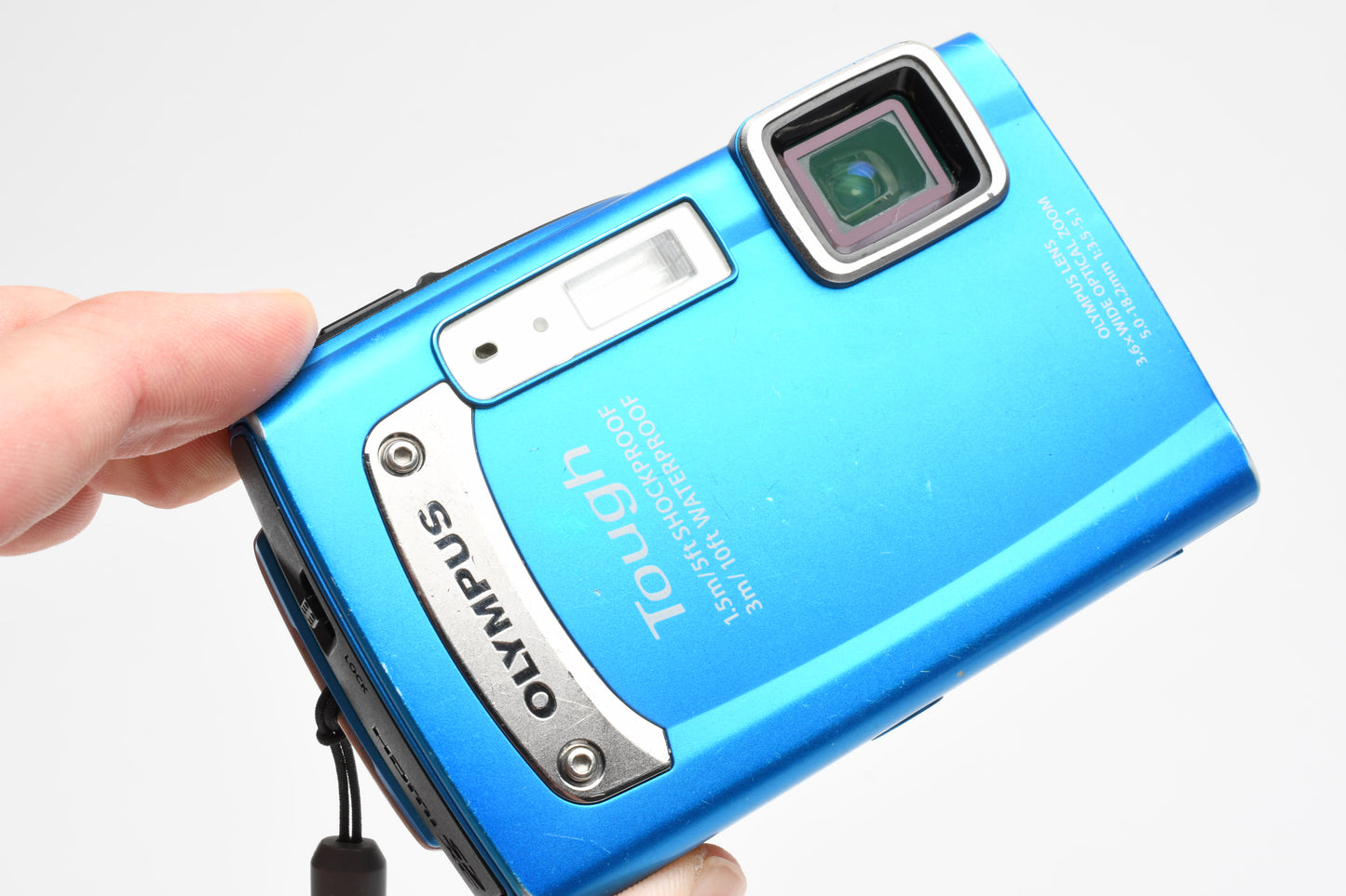 Olympus Tough TG-320 14MP digital Point&Shoot camera (Blue), Tested, good!