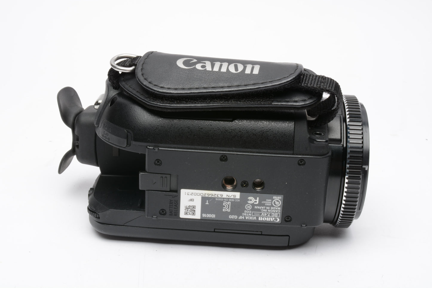 Canon HFG20 HD CMOS Pro Camcorder, batt+AC adapter, very nice, Tested