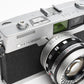 Petri 7s 35mm Rangefinder camera w/45mm f1.8 lens, case, hood, Good!