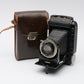 Voigtlander RF Bessa 6x9cm camera w/Heliar 10.5cm F3.5, case, tested, Nice!