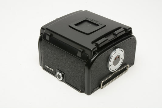 Hasselblad A12 Type III 6x6 120 Film Back Holder (Black) Mint-