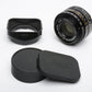 Leica 35mm f/2 Asph. Summicron-M Black Lens #11879, hood, caps, very clean