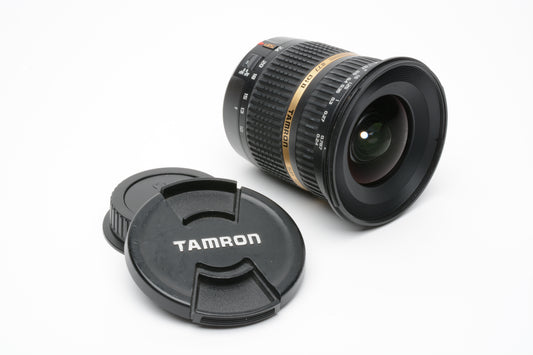 Tamron SP 10-24mm f3.5-4.5 Di II wide zoom for Canon EF, caps, nice