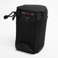 Lowepro padded lens case 1N (Black) ~5.5" tall x 3.5" diameter, Nice