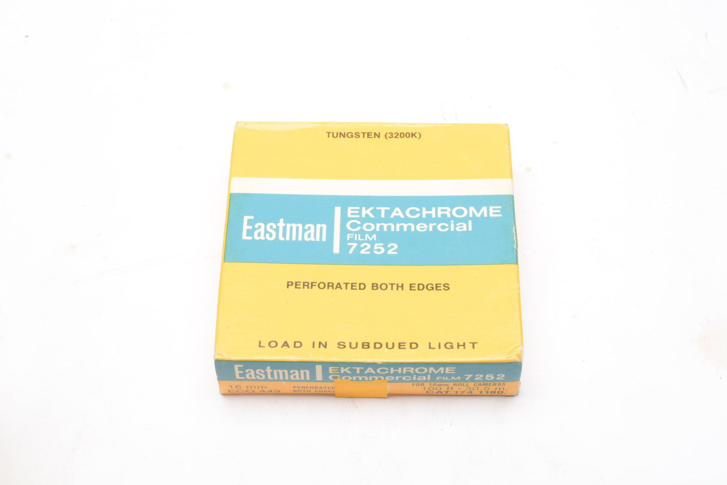 Kodak Eastman Ektachrome Commercial 7252 16mm film 100ft.