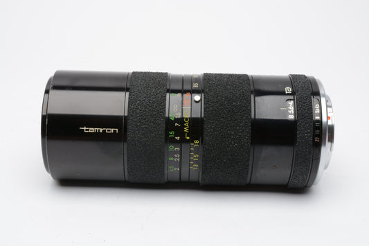 Tamron-F BBAR Multi C. 85-210mm f4.5 2-touch PK Mount lens, boxed, Clean!