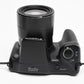 Canon PowerShot black SX410 IS digital Point&Shoot w/2batts + Case