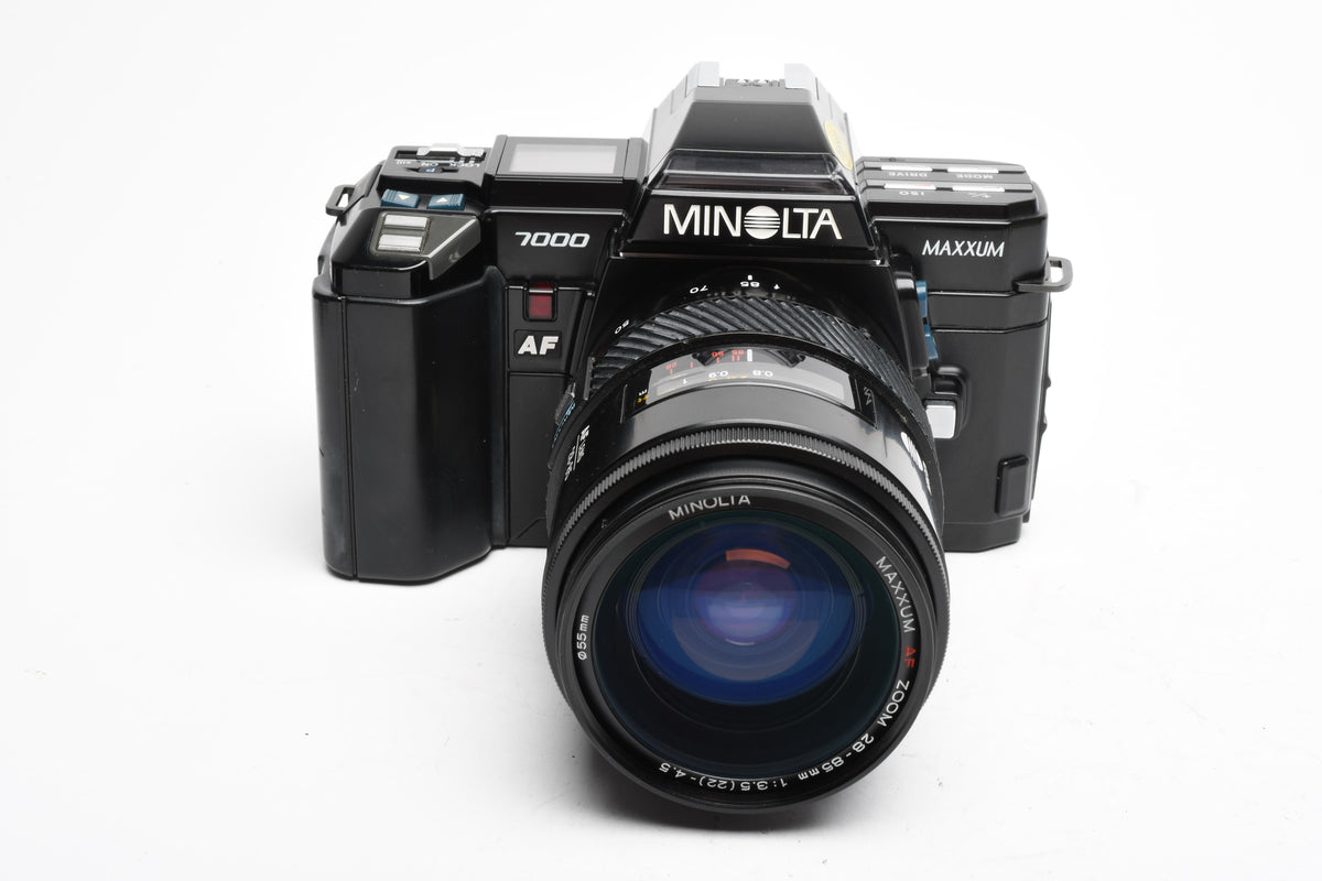 Minolta Maxxum 7000 35mm SLR w/AF 28-85mm Zoom, Tested, Great