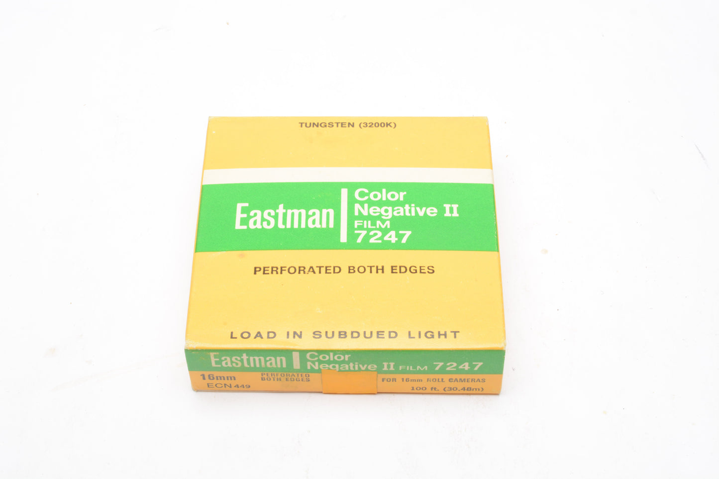 Kodak Eastman Color Negative II 7247 16mm film 100ft.