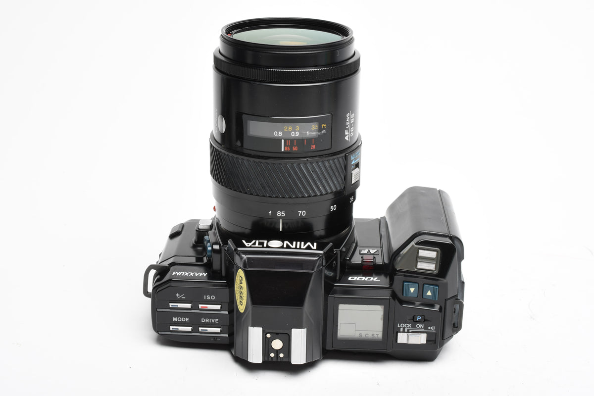 Minolta Maxxum 7000 35mm SLR w/AF 28-85mm Zoom, Tested, Great