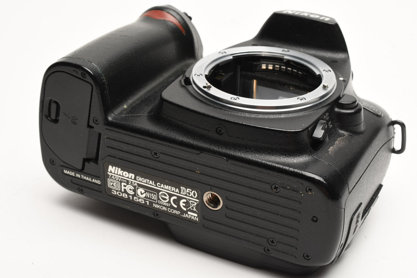 Nikon D50 DSLR body Only w/Batt+charger 17K Acts