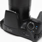 Canon PowerShot black SX410 IS digital Point&Shoot w/2batts + Case