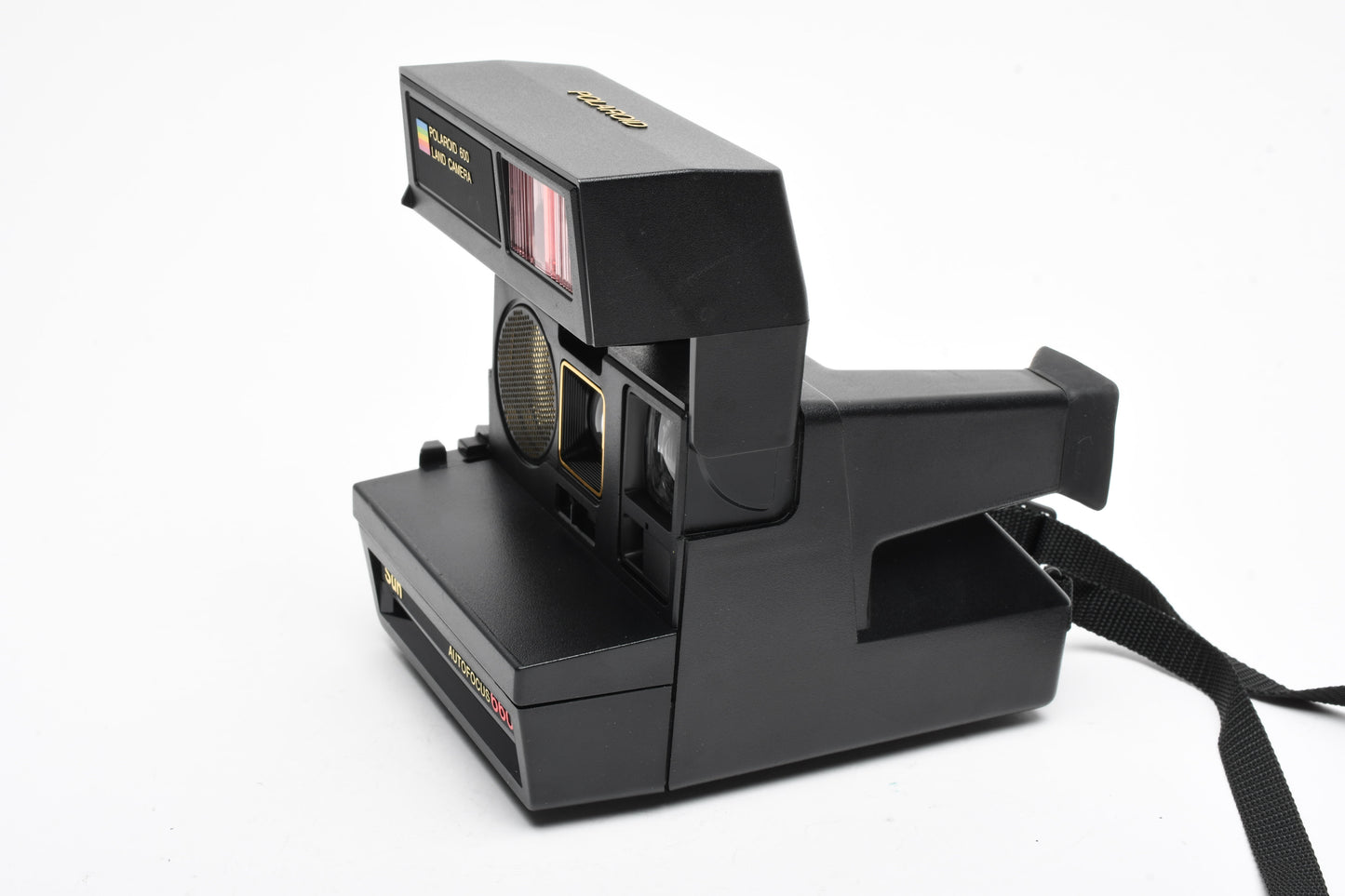 Polaroid Sun 660 AF Instant camera, good working, tested, w/Strap