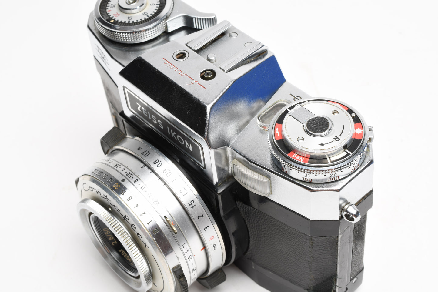 Zeiss Ikon Contaflex 35mm SLR With Tessar 50mm f2.8, Parts or Repair