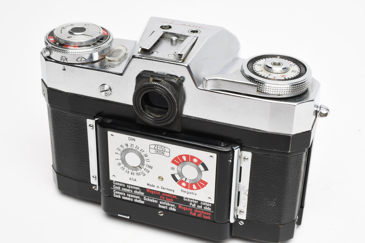 Zeiss Ikon Contaflex 35mm SLR With Tessar 50mm f2.8, Parts or Repair