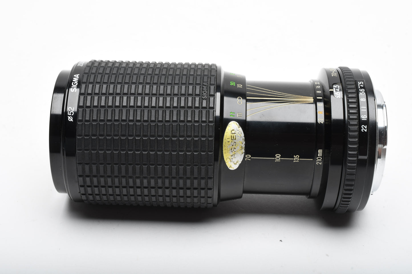 Sigma MF 70-210mm f4.5 zoom for Pentax PK, nice, w/Case