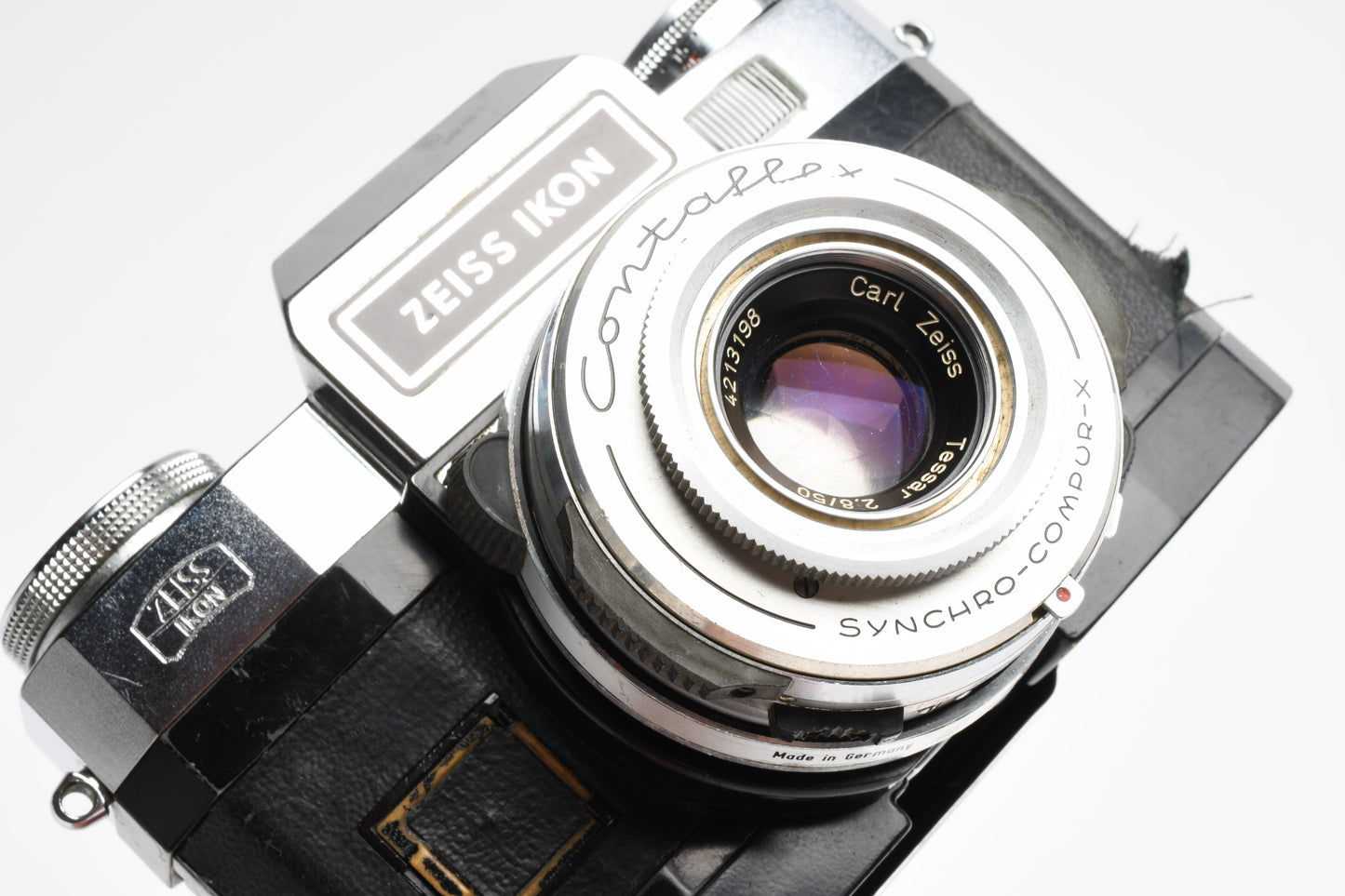 Zeiss Ikon Contaflex 35mm SLR With Tessar 50mm f2.8, Parts or Repair