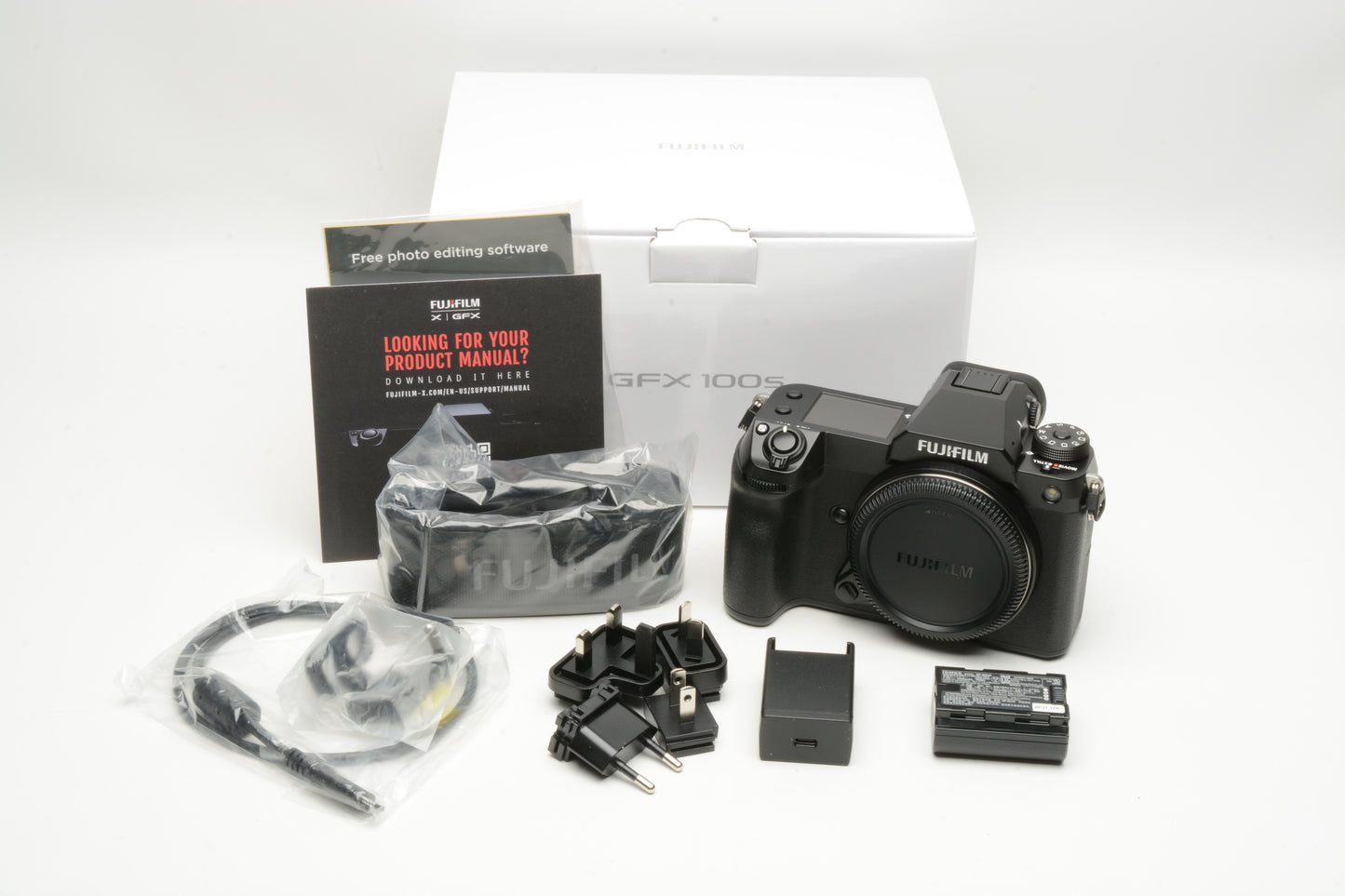 Fujifilm GFX 100S Medium Format Mirrorless Camera, NIB, USA Version