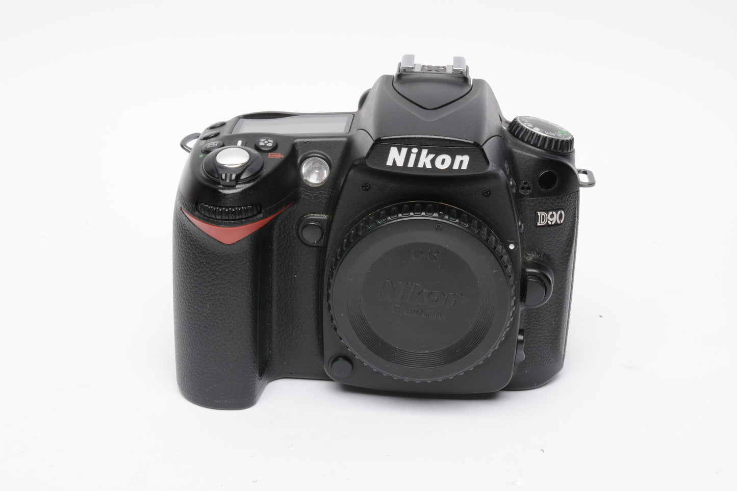 Nikon D90 DSLR body, batt, charger, strap, Only 609 Acts, very clean, tested