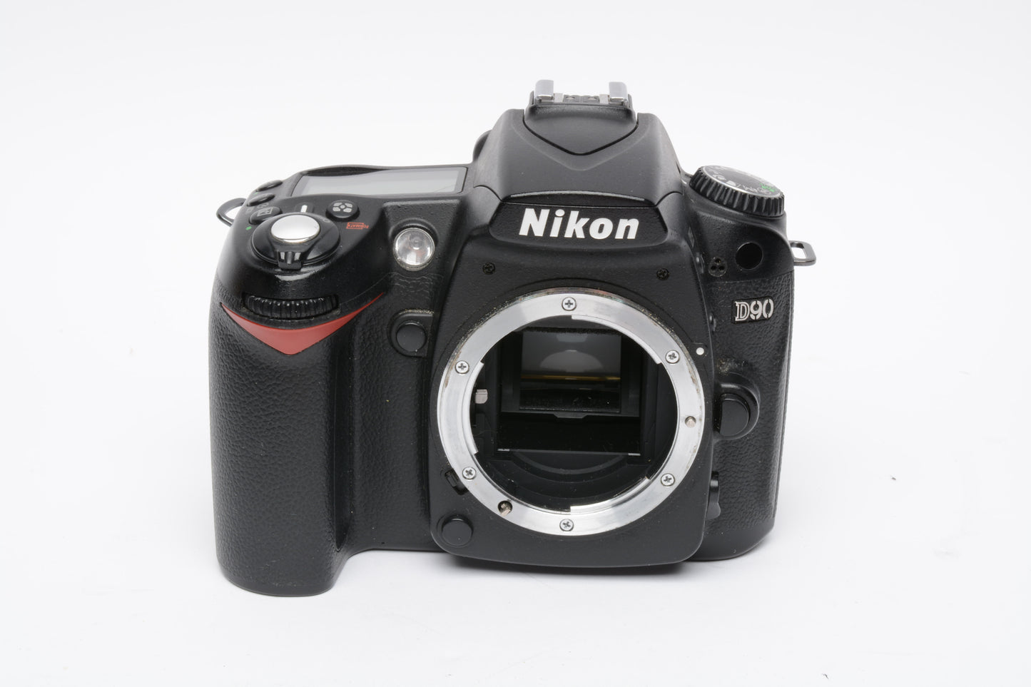 Nikon D90 DSLR body, batt, charger, strap, Only 609 Acts, very clean, tested