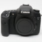 Canon EOS 7D 18MP DSLR body w/2batts, charger, grip, strap, 13K Acts!