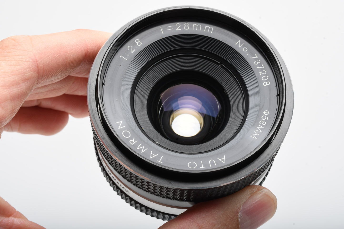 Tamron 28mm F2.8 MF Lens for Nikon F Mount, Nice & Clean, Caps+ 1A