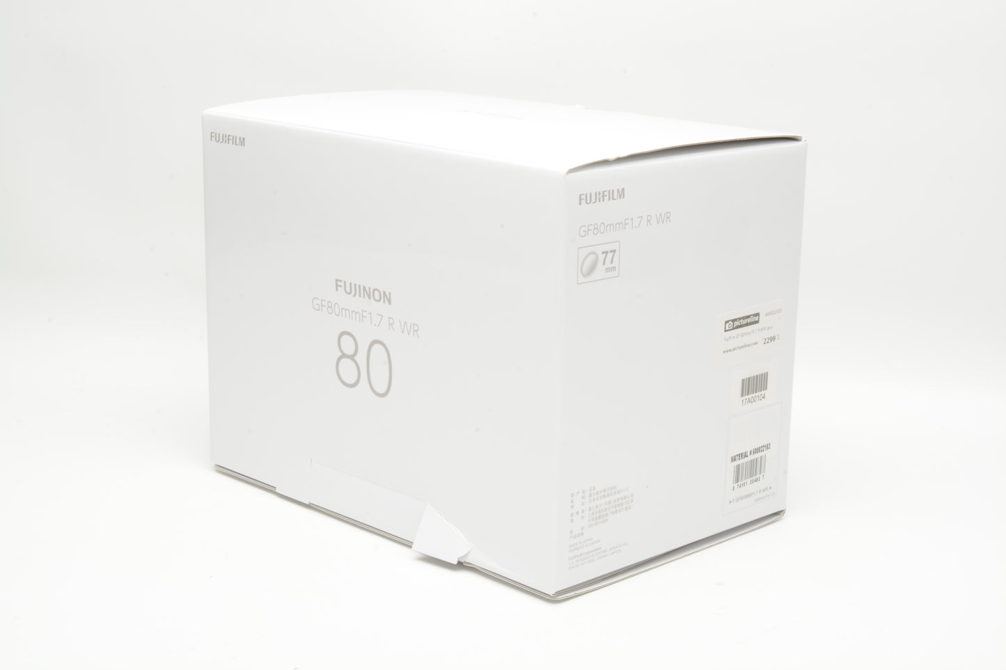 Fujifilm GF 80mm f1.7 R WR Lens (FUJIFILM G) #600022103 NIB, USA
